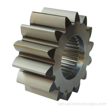 Precision Straight Teeth Rotor Drive Transmission Brass Bronze Spur Gear